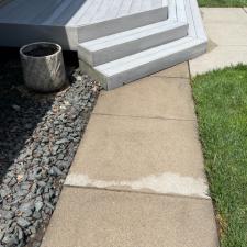 Deck sidewalk gutters 5